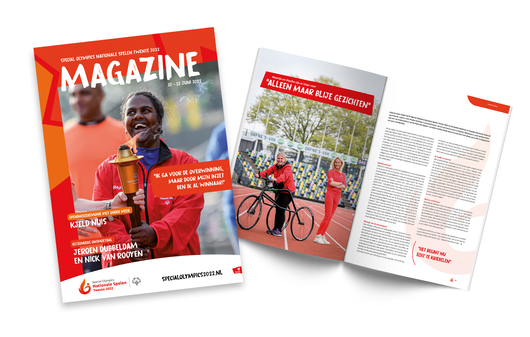 Special Olympics Nationale Spelen Twente 2022 Magazine