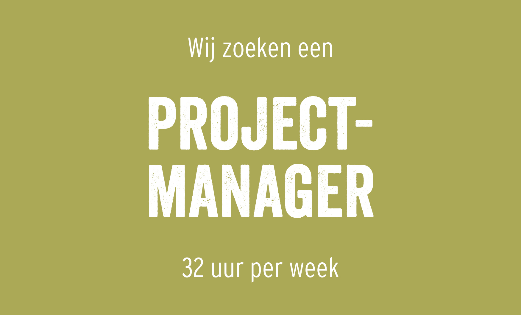 Vacature bladmanager-projectmanager